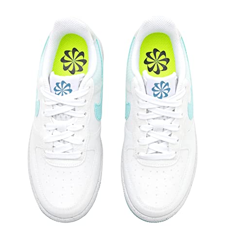 Nike Little Kid's Force 1 Crater White/Copa-Riftblue-Volt (DH4087 100) - 113