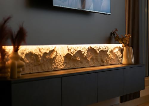 Bande LED Cob Stripe Eglo de 2m découpable avec ruban lumineux blanc ajustable