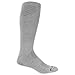 Dr. Scholl's Men's Work Compression 1 Pack Sock, Grey, Shoe Size 10.5-12