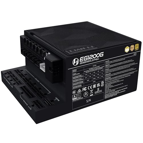 Fuente De Alimentacion Atx Lian Li Edge Gold 1200W Black+hu