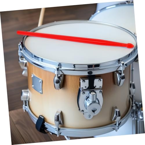 1 par de baquetas de plástico: baquetas ligeras antideslizantes para batería, jazz y baterías electrónicas miniatura 7