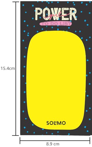 Image of Amazon Brand - Solimo To Do List Planner - 6.5 inch x 3.5 inch, 50 Sheets Easy Tear Off Notepads, for Grocery, Shopping, Reminders, Checklist, Set of 6