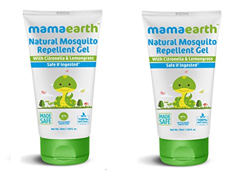 Image of Mamaearth Gentle Cleansing Baby Shampoo : New borns, babies and kids (0-5 Years).200ml & Mamaearth Natural Mosquito Repellent Gel 50ml. DEET Free. Protects from Dengue, Malaria & Chikunguny