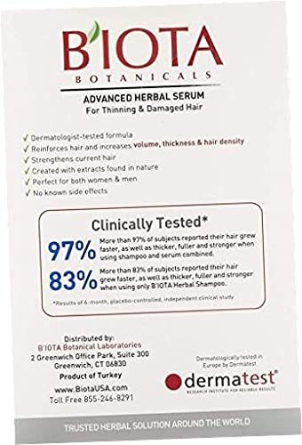 BOTANICALS ADVANCED HERBAL CARE LEAVE-IN SERUM,12 count,0.34 oz.4 pack