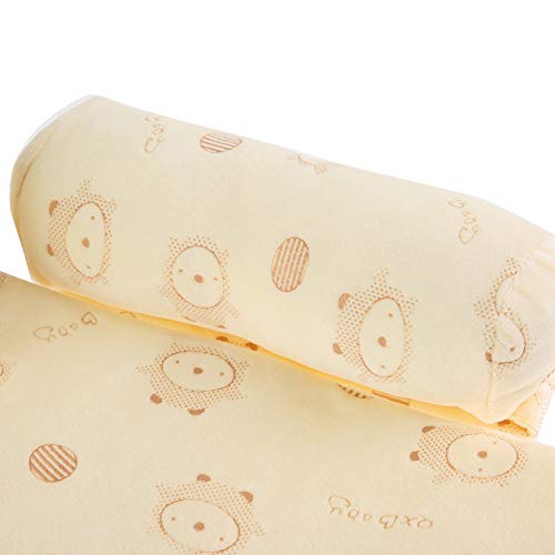 Travesseiro de bebê Lavável e Secável, Respirável, Travesseiro para Recém-nascidos, Algodão Ajustáve