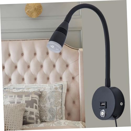 Éclairage réglable pour chambre avec cette lampe murale lecture USB tactile - 6