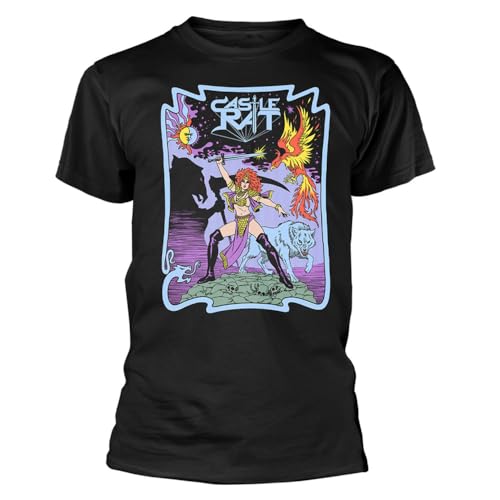 T-shirt Castle Rat coton durable qui ne rétrécit pas au lavage
