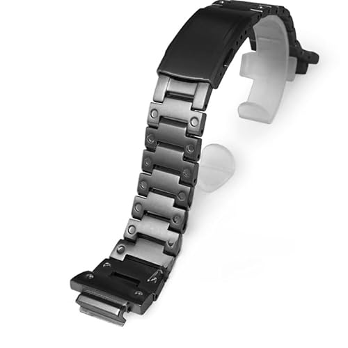 [syzynicy] G-Shock Y GM-5600 GM-2100 GBM-2100 vɓK 316L XeXX`[vXgbv (Black, GM-5600/GM-2100 /GBM-2100)