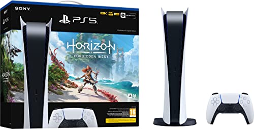 Console Sony Playstation 5 Digital Edition + Horizon Forbidden West - vue 3