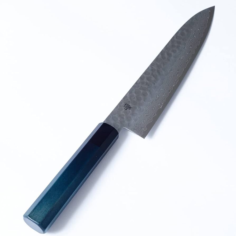 Amazon | エディットジャパン 藍包丁 新牛刀 21cm 鞘なし IB