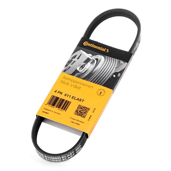 Image secondaire de Continental Contitech 4PK611 ELAST Courroie trapézoïdale à nervures