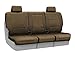 Coverking Front 40/20/40 Bench Custom Fit Seat Cover for Select Chevrolet Silverado 2500 HD/3500 Models - Velour (Beige)