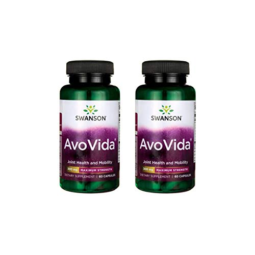 Swanson Avovida - Maximum Strength 300 mg 60 Caps 2 Pack