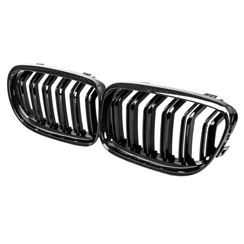 Parrilla delantera de riñón doble para BMW E90 E91 LCI de 2009 a 2011