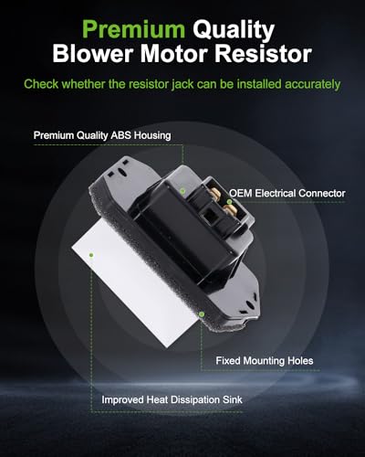 Image of Air Conditioning Heater Fan HVAC Blower Motor Resistor SCITOO Fit for 2005-2010 for Honda Odyssey /2009 for Honda Pilot