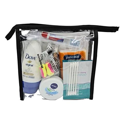 Complete Mini Travel Plane Bundle - Travel Toiletry Kit - Gift set, Be Flight Ready, Contains What You Need for a Comfortable Flight or a Sleep Over Cover