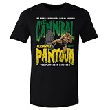 500 LEVEL UFC Alexandre Pantoja The Cannibal Men's Cotton T-Shirt (Black, XL)