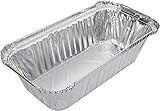 Cook’in garden - Set mit 10 Fettauffangschalen für Grill - Einweg-Aluminiumschalen für Barbecue, Camping & Outdoorküche - Maße 21 x 11 x 5,5 cm