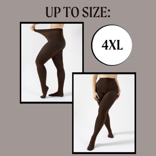Image of CALZITALY Opaque Microfiber Pantyhose, Thick Tights 80 DEN Made in Italy