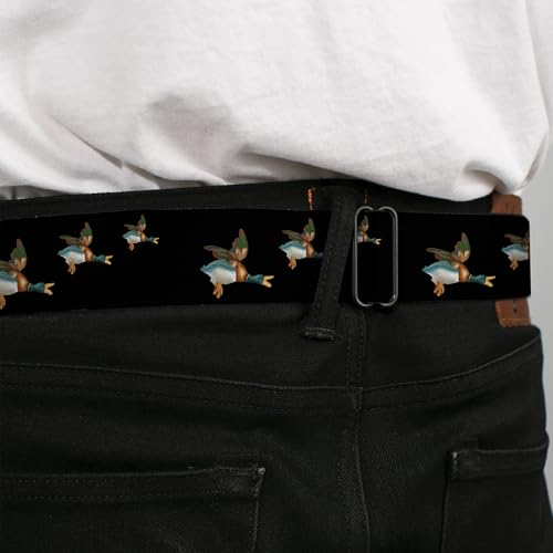 Cinturón de seguridad Buckle-Down con hebilla metálica resistente diseño multicolor XL 4