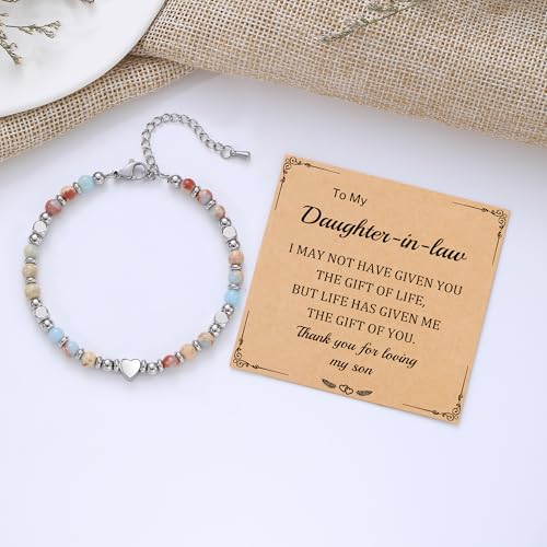 Image of Best Friend Bracelet Gifts for Women Sister Bestie, Christmas Gift for Teens Mom Daughter Granddaughter Birthday Gift for Her Stocking Stuffers