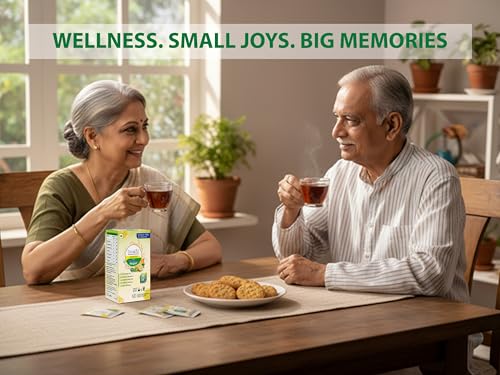 Image of Diabliss Herbal Wellness Lemon Tea - Low GI Instant Tea with 17 Herbs & Spices | Natural Lemon Flavour | Glucose-Friendly Drink for Daily Wellness | Trusted by Consumers in 3 Continents | 300g Sachet Box - Combo Pack Of 3 (90 Sachets)