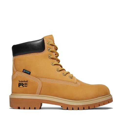 Timberland PRO Timberland PRO Women's Direct Attach 6 Inch Soft Toe Insulated Waterproof Industrial Work Boot, Wheat-2024 NEW, 8M