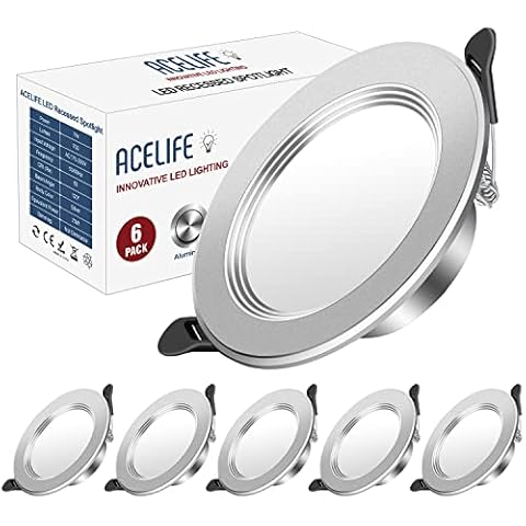 ACELIFE Downlight Led Empotrable Redondo Cover