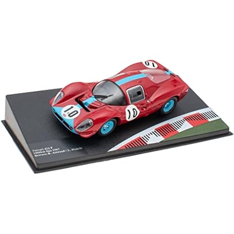 OPO 10 - Collection miniature car 1/43 compatible with Ferrari 412 P - 1000 Km Spa 1967 - FR052 Cover