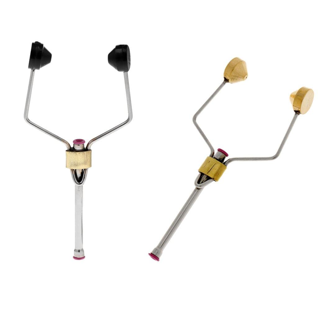 CALANDIS Fly Tying Tools Ceramic Fly Tying Materials Bobbins Thread Holder Gold