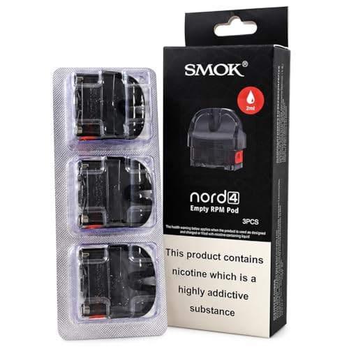 SMOK Nord 4 Replacement Pods RPM Edition [Pack of 3]