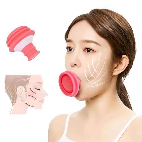 OURGLE Face Exerciser, Jaw Exerciser and Face Slimmer, Double Chin Reducer Face Lifting Exercise - Double Chin Breathing Exercise for Women and Men