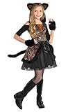 amscan Kids Hooded Leopard Dress Costume | Small (4-6) | 4 Pcs.