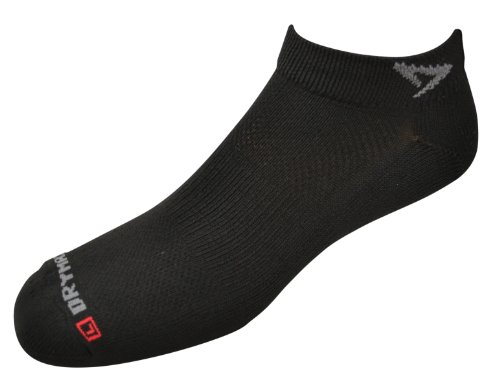 Drymax Sport Lite-Mesh Mini Crew (Black, Medium)