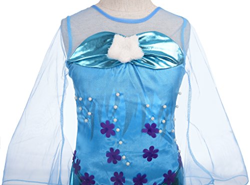 Disfraz de Sirena Princesa para Niñas Talla 6 miniatura 4