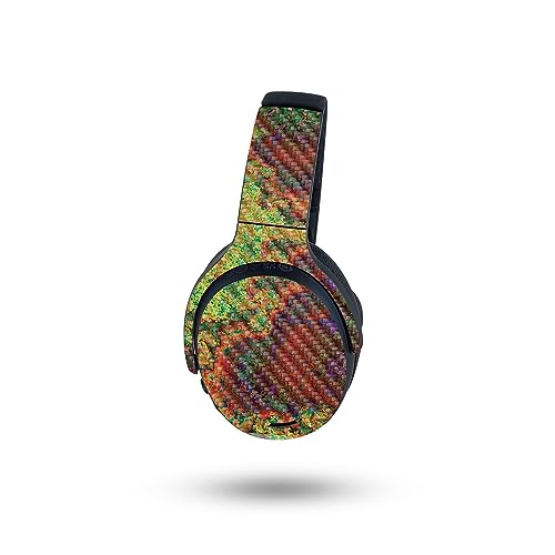 Image of MightySkins Carbon Fiber Skin Compatible with Skullcandy Crusher ANC 2 - Rust | Protective, Durable Textured Carbon Fiber Finish | Easy to Apply, Remove, and Change Styles