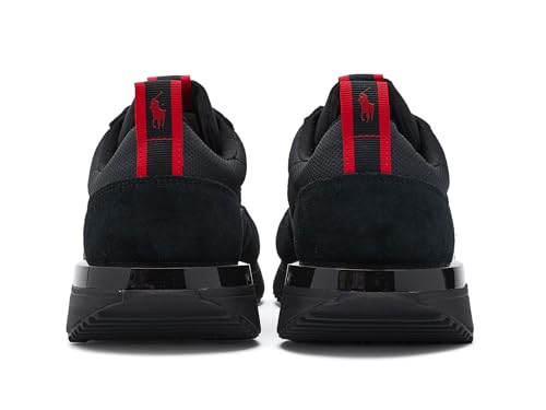 Image of POLO RALPH LAUREN Train 89 Suede & Oxford Sneakers | Casual Shoes