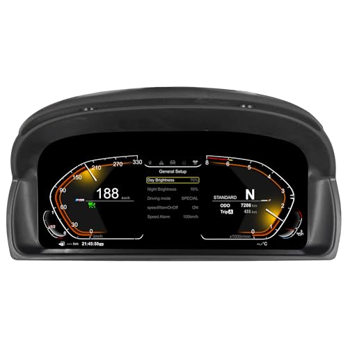 Cuadro de instrumentos digital de 10'' para BMW X1 E84 2006-2015 Velocímetro de salpicadero