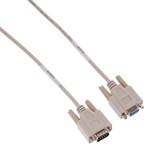 Black Box Network Services DB9 Serial Extension Cable, Male/Female, 25-FT. (7.6-M) BC00233