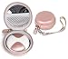 WGear Case for YINEME Wireless Earbuds Bluetooth 5.0, Noise Cancelling True Wireless Earbuds 18H Playtime, 3D Stereo Sound Wireless Bluetooth Headphones, (Rose Gold)