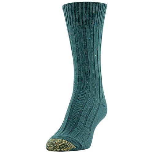 Image of GOLDTOE Womens Casual Texture Crew Socks, Multipairs