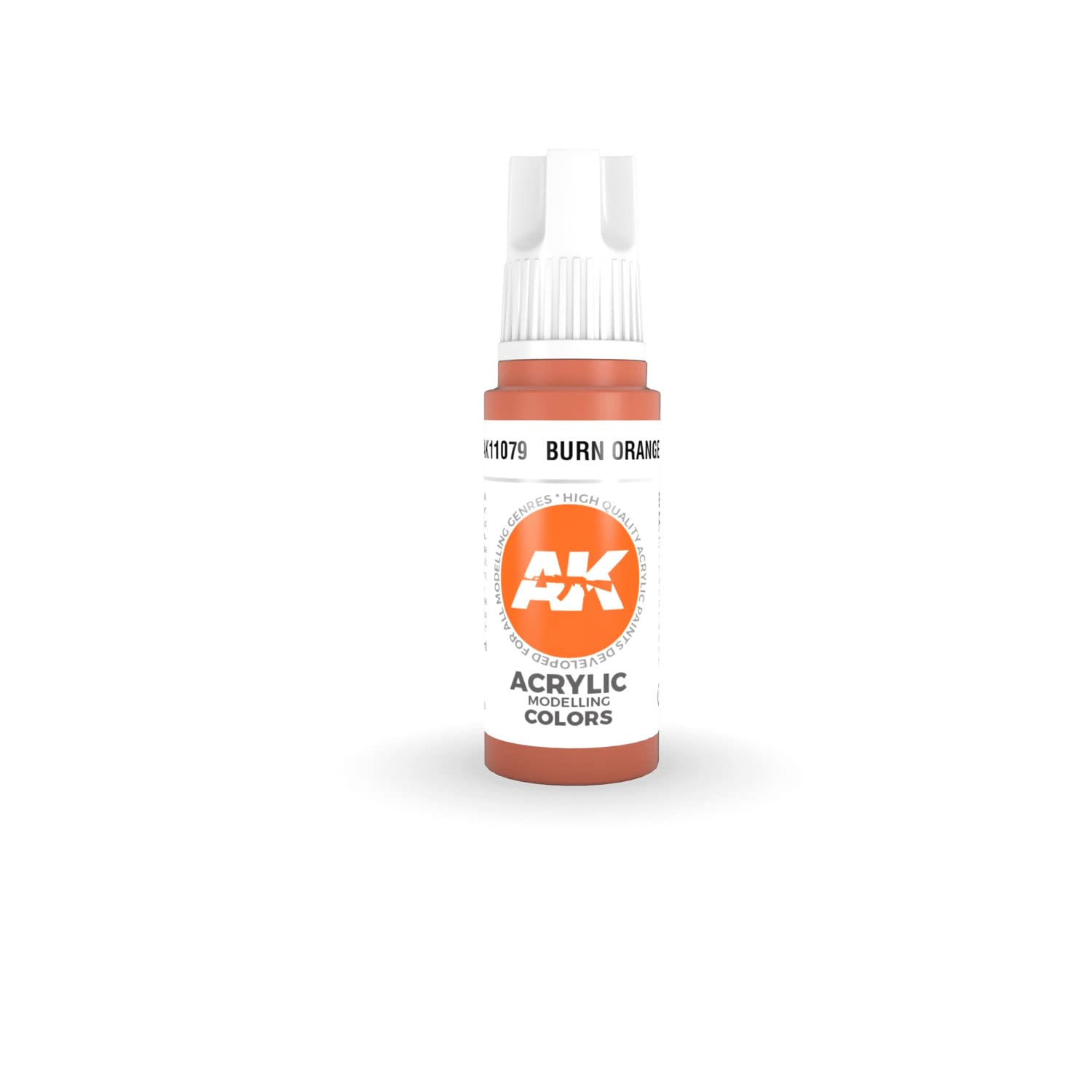 Ak Interactive Orange 3Rd Gen Acrylic Burn 17Ml