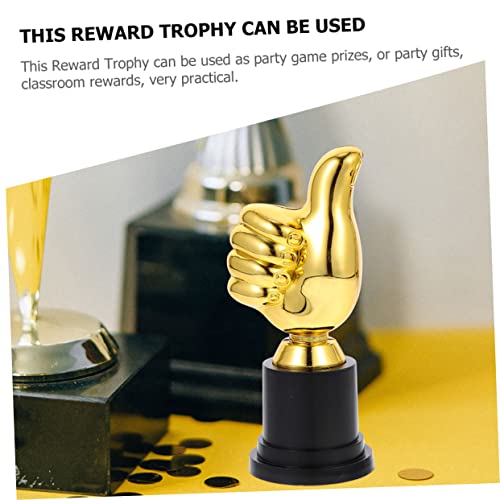 Tofficu 4 Pçs Polegares Para Cima Modelos De Troféus Para Adultos Troféu De Basquete Troféu De Compe