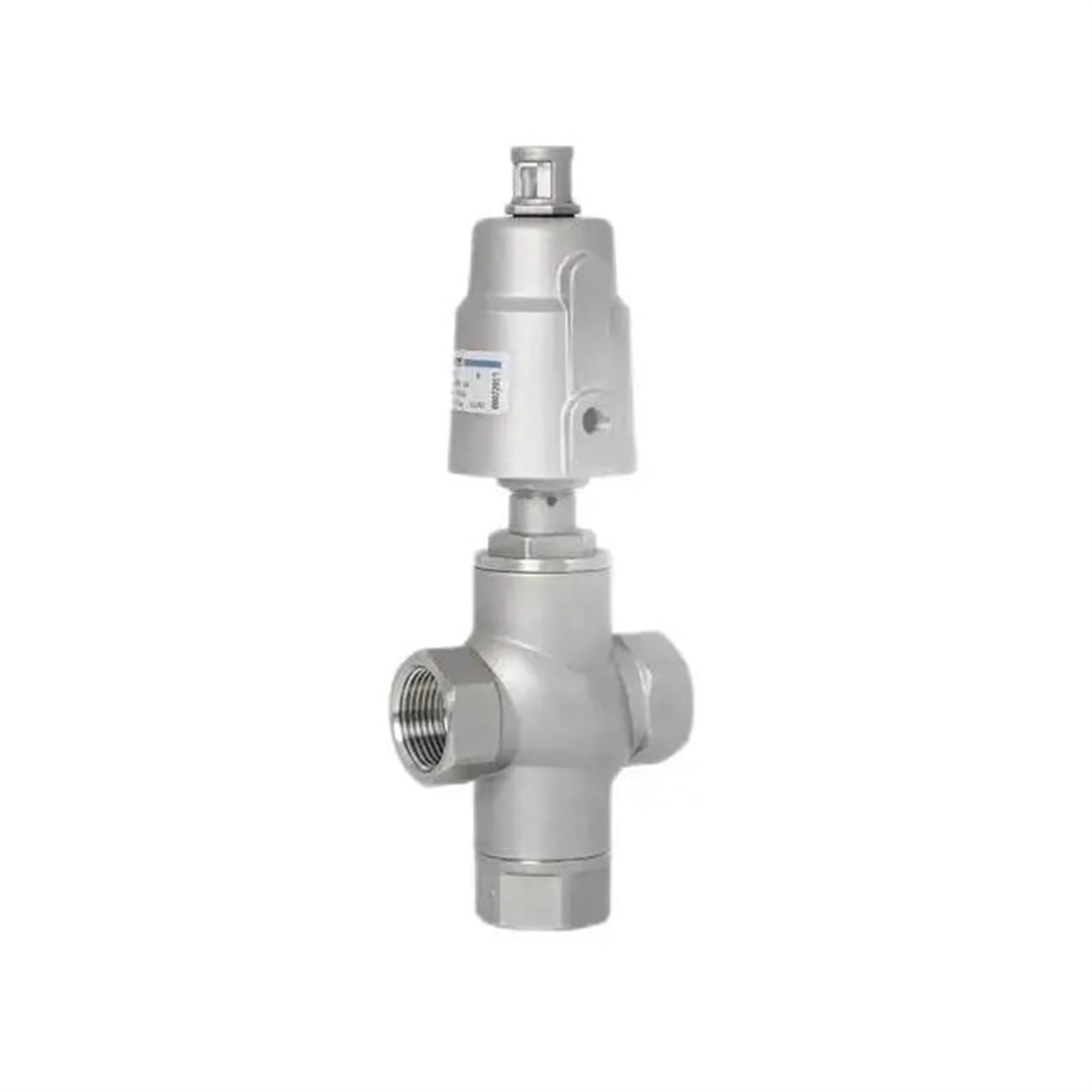 Vanne à siège incliné DN25 en acier inoxydable 304 pour environnements exigeants