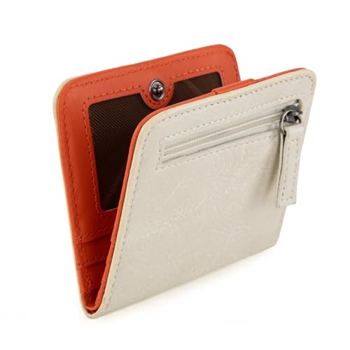 Image of Montana West X Wrangler Small Women's Slim Thin Wallet Card Cases Money Organizer Thin Mini Pocket Wallet with Rfid Lining and A Coin Purse