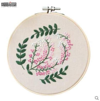 Amazon Oiwenjuanh刺繡 刺繍キット 初心者向け 植物の図案 刺繍糸 刺繍用布 刺繍工具 花柄付き 植物花様 プレゼント 直径15cm 刺しゅうキット 通販