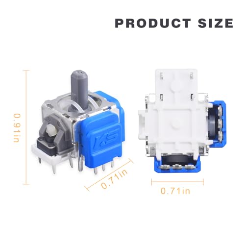 Image of VGBUS Qualitied TMR Electromagnetic Joystick Replacement for PS4 /Xbox one /PS5 /Switch Pro /Xbox one elite-10 Packs (TMR PS5) [playstation]