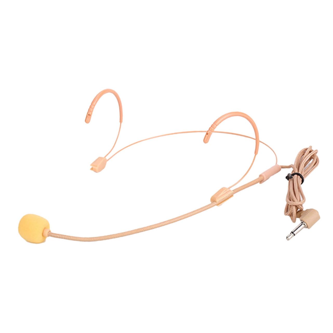 LALADEFIEE Head Mounted Microphone Headset for Singing and Speaking Lightweight and Durable Design for Classroom Use Sound Transmission Comfortable Fit for Performers