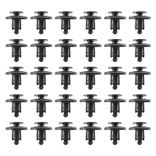 Topkidame 30pcs Bumper Cover Fender Liner Splash Shield Retainer Clip BC1D56145 for Mazda 2 Mazda 3 Mazda 5 Mazda 6 626 CX-5 CX-7 CX-9 Miata MPV MX-5 Miata Protege Protege5 RX-8