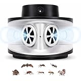 Mouse Repellent - Mice Repellent - Rodent Repellent for Attic, House, Warehouse, Basement, Garage, Office & RV, Plug-in Pest Control for Rats, Squirrel, Roach, Spider & Insects - 13kHz Frequency.